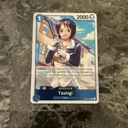 One Piece Tashigi (OP06-050/239) OP06 Wings of the Captain NM FOIL - Image 1