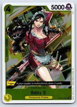 One Piece - OP12-112 - Baby 5 - Holo R - US Seller - Image 1