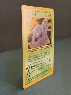 Pokemon Fossil Muk Holo – Lightly Played LP – Original Vintage 13/62 - Image 3