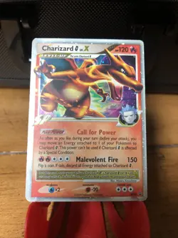 Charizard G LV.X DP45 Black Star Promo Holo Pokemon MP - Image 1