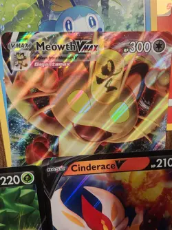 Pokemon 17-Card Lot OVERSIZED Jumbo Ultra RARE Cards! Pikachu Meowth Cinderance - Image 5