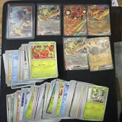 Pokemon Korean Bulk Lot 150 Cards - Image 1