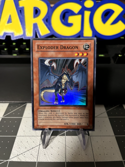 Exploder Dragon WC07-EN002 Super Rare - World Champ 2007 YUGIOH Card - NM - Image 1