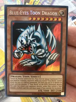 MINT Blue-Eyes Toon Dragon SRL-EN000 Spell Ruler (25th Anniversary Edition) - Image 1