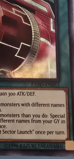 Yugioh - Boot Sector Launch EXFO-EN053 ULTRA NM X1 - Image 3