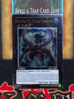 Yugioh Number 32: Shark Drake GAOV-EN042 GAOV-SP042 Ultimate 1st Ed LP SPANISH - Image 1