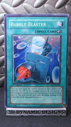 | Yugioh Bubble Blaster DP1-EN023 1st Super Duelist Pack 1 Jaden Yuki PL 🔥 | - Image 1