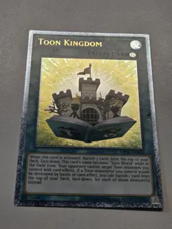 Toon Kingdom (UTR) OP14-EN002 Ultimate Rare Yugioh OTS Tournament Pack 14 LP - Image 3