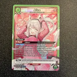 Alice UE14BT/NIK-1-070 SR NIKKE Union Arena TCG English GODDESS OF VICTORY - Image 1