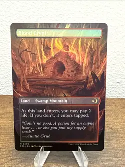 Blood Crypt (Borderless) Foil R Lorwyn Eclipsed 349 NM - Image 1