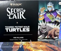 🔥 MTG Secret Lair Drop TMNT FOIL - VHS Villains 🔥 - Image 1