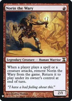 Norin the Wary - Foil The List LP MTG - Image 1
