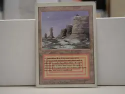 Plateau - Revised (3ED) 1993 - MTG Magic the Gathering - RARE DUAL LAND - Image 1