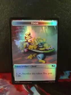 Robot Food Double-Sided Token Teenage Mutant Ninja Turtles Foil - Image 1