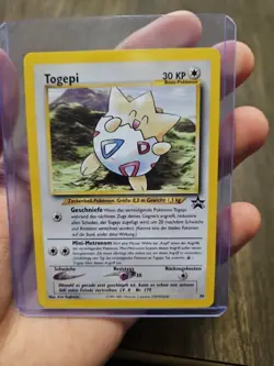 Togepi 30/53 Pokemon Black Star Wotc Promo Regular German - Image 1