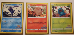 Pokemon Illustration Contest 2022 - Set of 3 Greninja/Arcanine/Bulbasaur NM - Image 1