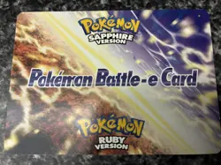 Pokemon Battle-e Card - Gentleman Nils - Pokemon Ruby/Sapphire e-Reader Card - Image 5