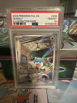 Pokemon TCG Quaxly Scarlet & Violet Paldea Evolved PSA 10 - Image 1