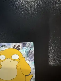 Psyduck #54 Pokemon 1999 Topps TV Animation Edition Blue Label - Image 4