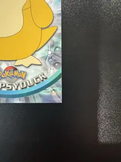 Psyduck #54 Pokemon 1999 Topps TV Animation Edition Blue Label - Image 5