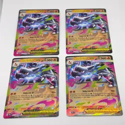 Pokemon Mega Charizard X EX Holo 013/094 Lot of 4 Cards - Image 2