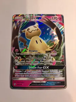 Mimikyu GX 149/214 Holo Rare GX Lost Thunder Pokemon Near Mint - Image 1