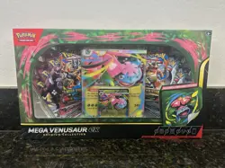 Pokemon TCG Mega Venusaur ex Premium Collection Box New Sealed - Image 1