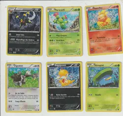 Lot 6 cartes POKEMON McDonald's Collection 2011-2015 Noctali (MCD13 9/12) EX - Image 1