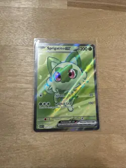 Pokemon TCG Sprigatito EX 251/217 Full Art Ultra Rare Holo Ascended Heroes NM - Image 1