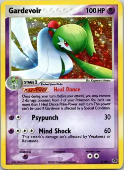 Gardevoir 4/106 Holo Rare Emerald Pokemon HP - Image 1