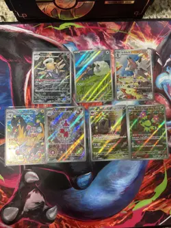 Pokemon TCG Japanese Art Rare Illustration Rare Lot of 7 Cards - Image 1