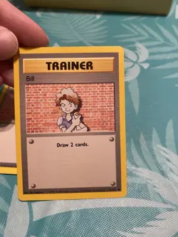 Pokemon TCG 2 Card Lot Trainer Bill + Bonus Uncommon Trainer LP - Image 3