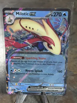 Holo Milotic ex - 042/191 Double Rare Surging Sparks Pokemon TCG - Image 1