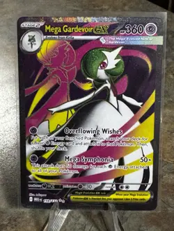 Pokemon TCG Mega Gardevoir EX Full Art Holo Card 159/132 Mega Evolution - LP - Image 1