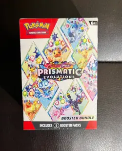 Pokemon TCG Prismatic Evolutions Booster Bundle Factory Sealed - Image 1