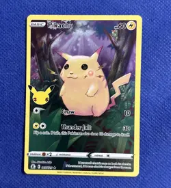 Pikachu Holo Rare Celebrations 005/025 Pokemon Card - NM (b) - Image 1