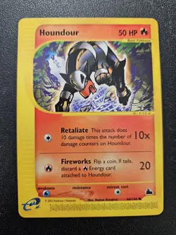 Pokemon Skyridge Houndour 66/144 NEAR MINT - Image 1