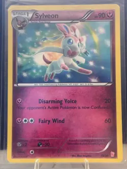 Pokemon TCG Sylveon non holo(15/30) XY Trainer Kit (sylveon/noivern set) - Image 1