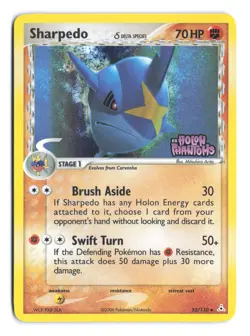 Pokemon Sharpedo 53/110 EX Holon Phantoms Stamped Reverse Rev Holo Foil - Image 1
