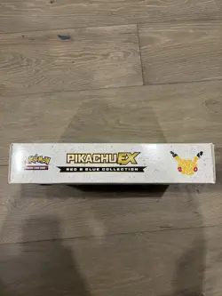 Pokemon 2016 Pikachu EX Red & Blue Collection Box - Factory Sealed Pikachu xy124 - Image 5