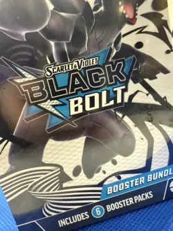 Pokemon TCG: Scarlet & Violet-Black Bolt Booster Bundle Factory Sealed - Image 4