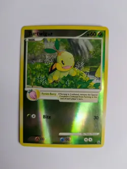 2008 POKEMON DIAMOND & PEARL MAJESTIC DAWN #78 TURTWIG-REVERSE FOIL PSA 9 - Image 1
