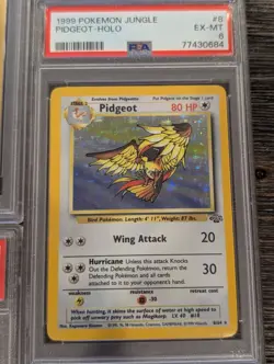 PSA Graded 9 Card Vintage Pokemon Card Lot Base and Jungle Set Holo and Non-Holo - Image 2