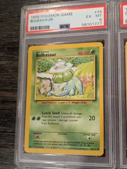 PSA Graded 9 Card Vintage Pokemon Card Lot Base and Jungle Set Holo and Non-Holo - Image 5