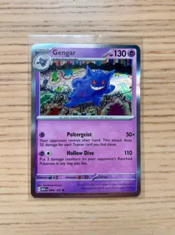 Gengar 94/165 Holo NM Scarlet & Violet - 151 Pokemon TCG Card - Image 1