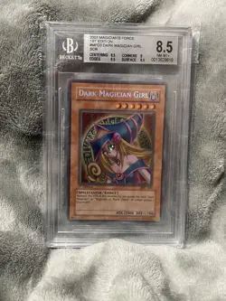 🔥 BGS 8.5 - Dark Magician Girl MFC-000 1st Ed. 🔥Secret Rare Yugioh - Image 3