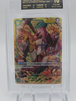Black LABEL BGS 10 JEWELRY BONNEY SEC ONE PIECE OP12-118 LEGACY OF THE MASTER - Image 4