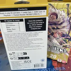 (2) ONE PIECE TCG Charlotte Katakuri (Yellow) Starter Deck (ST-20) W PRB01 Packs - Image 2