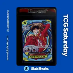 2024 ONE PIECE JP ONE PIECE DAY '24 PROMO #OP07-109 LUFFY ALT ART SUPER RARE - Image 1