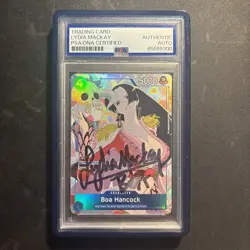 PSA Signed One Piece CCG Lydia Mackay 'Boa Hancock' (Gift Collection 2023) - Image 1